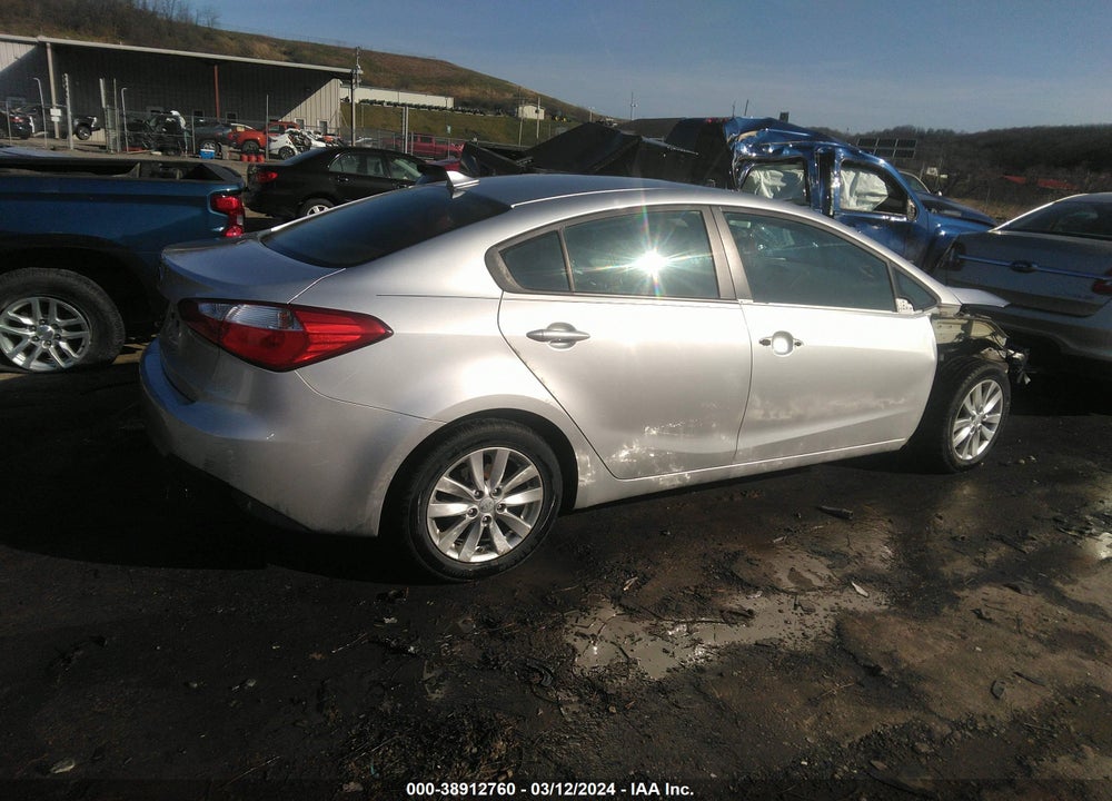 2014 KIA FORTE LX VIN: KNAFX4A67E5236457