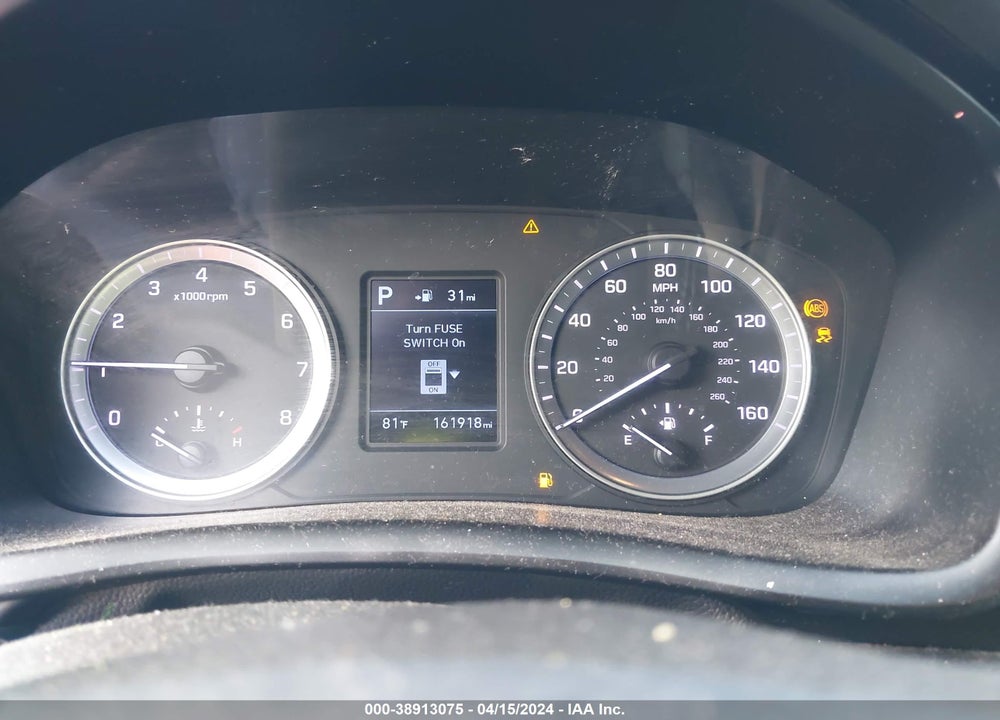 2018 HYUNDAI SONATA SE VIN: 5NPE24AF9JH633594