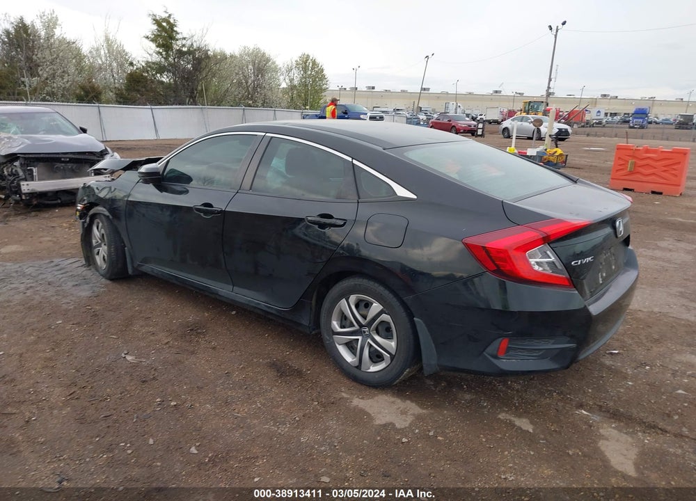 2016 HONDA CIVIC LX VIN: 19XFC2F50GE008701
