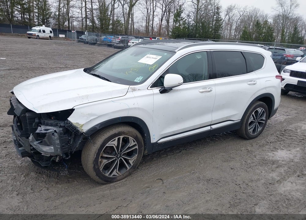 2019 HYUNDAI SANTA FE LIMITED 2.0T VIN: 5NMS5CAA4KH069859