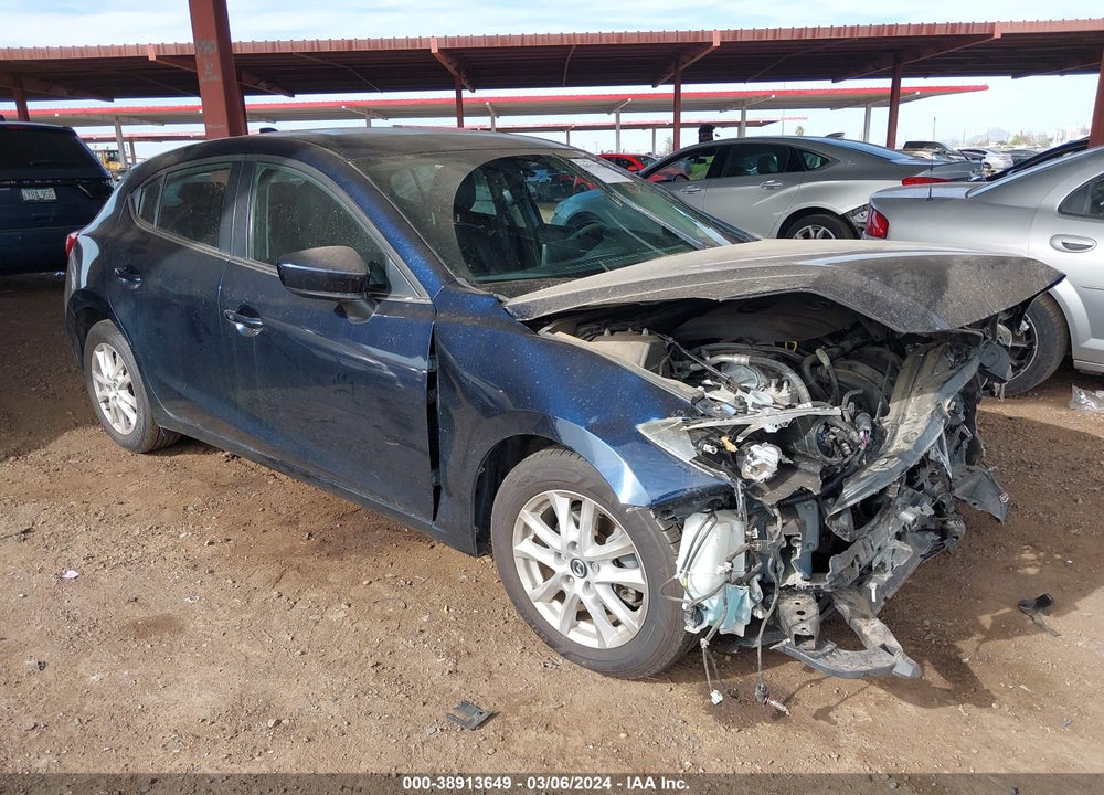 2014 MAZDA 3 I GRAND TOURING VIN: JM1BM1M76E1202997