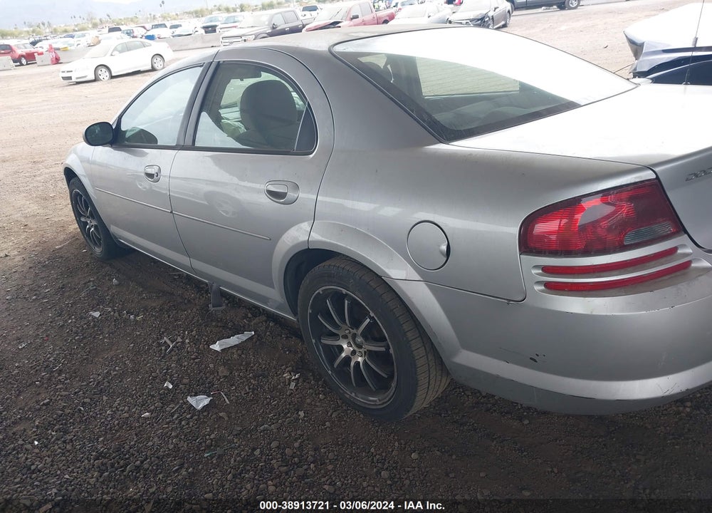 2005 DODGE STRATUS SXT VIN: 1B3EL46T65N611605