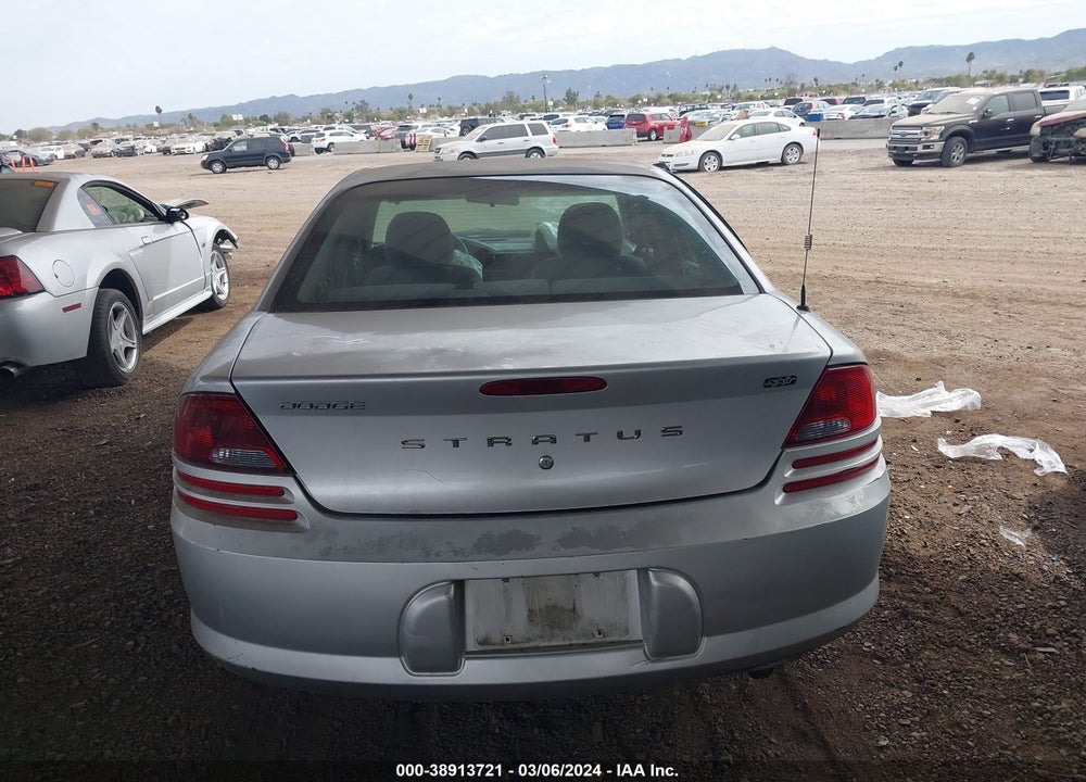 2005 DODGE STRATUS SXT VIN: 1B3EL46T65N611605