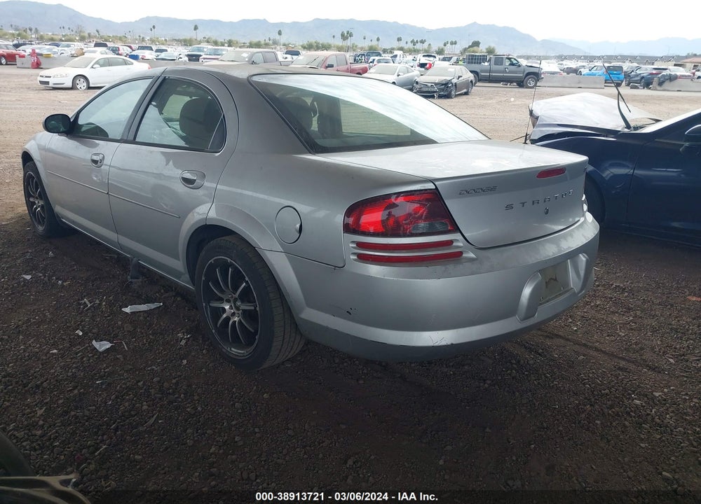 2005 DODGE STRATUS SXT VIN: 1B3EL46T65N611605