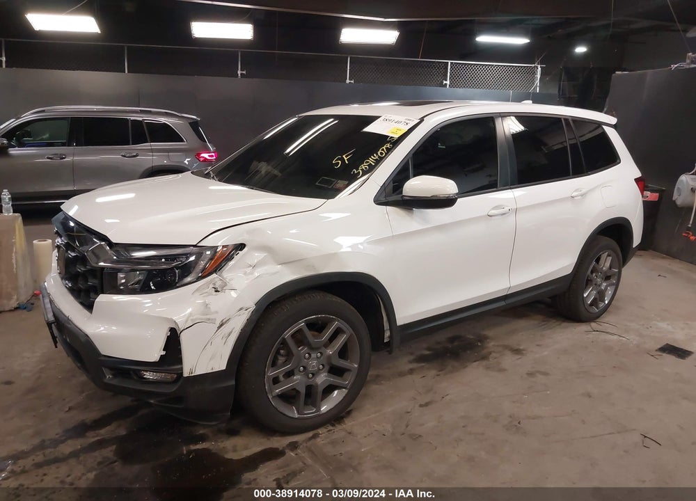 2023 HONDA PASSPORT AWD EX-L VIN: 5FNYF8H53PB014213