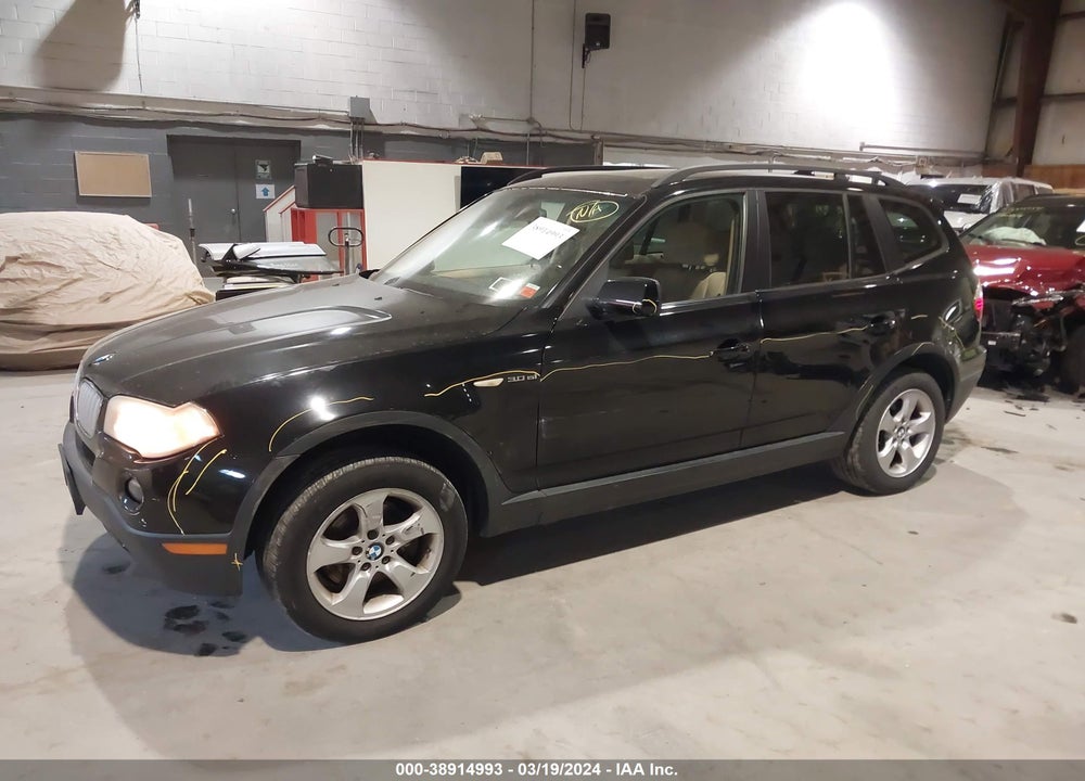 2008 BMW X3 3.0SI VIN: WBXPC93448WJ23370