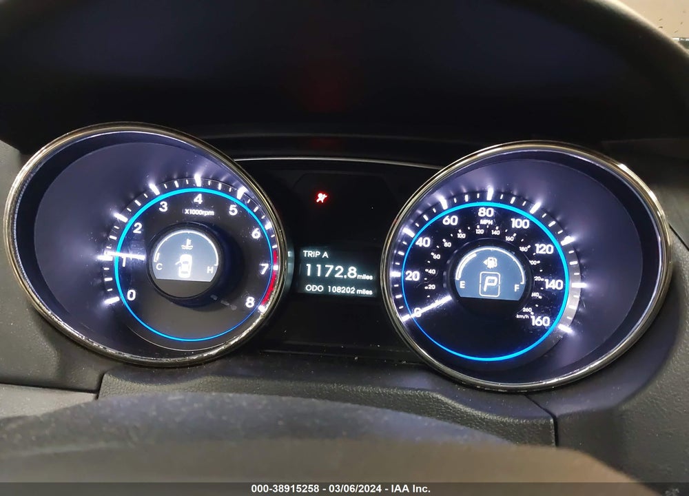 2011 HYUNDAI SONATA GLS VIN: 5NPEB4AC6BH091295