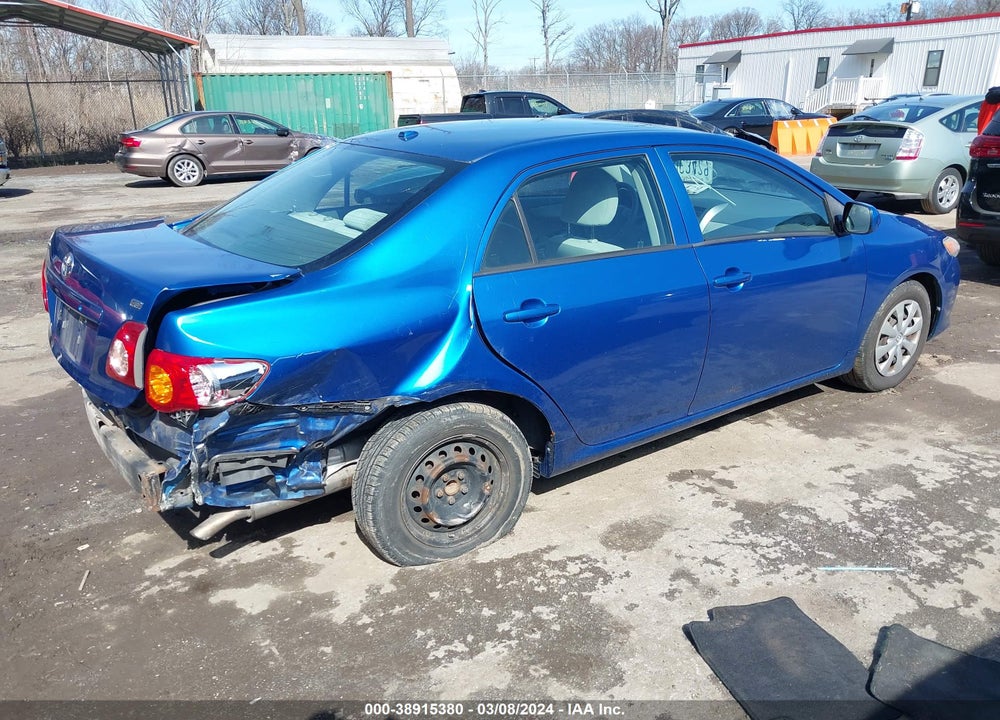 2009 TOYOTA COROLLA LE VIN: JTDBL40EX99047533