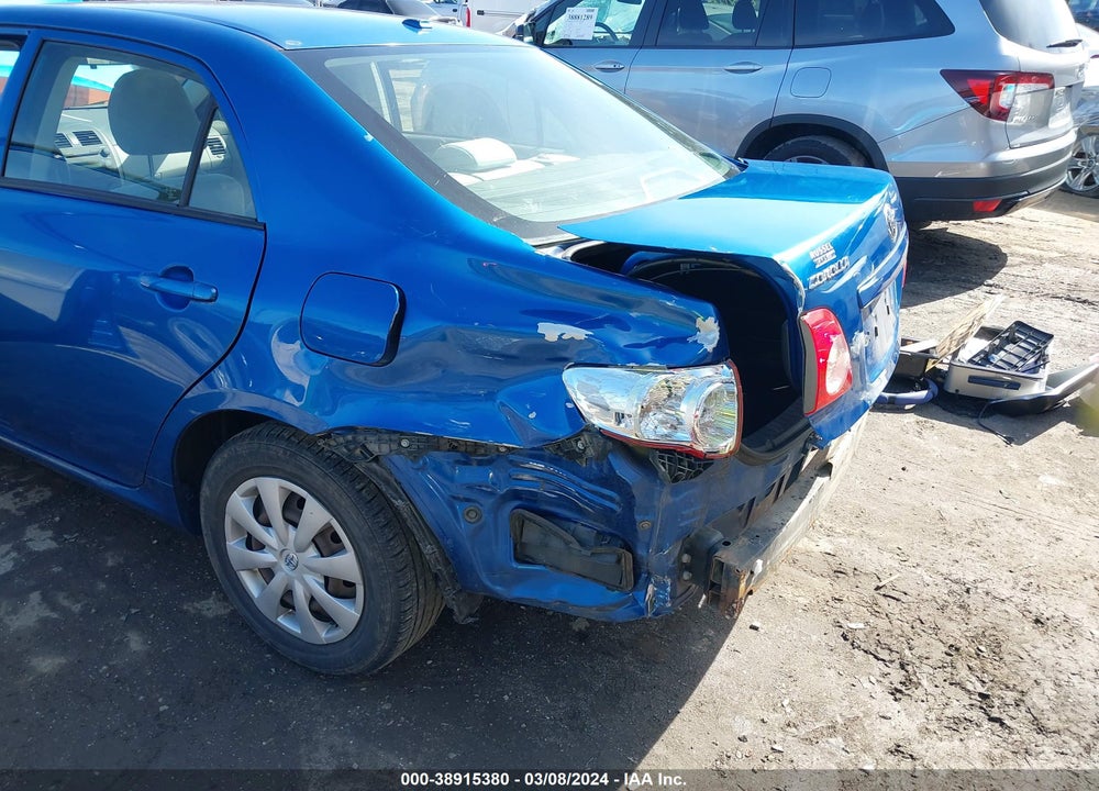 2009 TOYOTA COROLLA LE VIN: JTDBL40EX99047533