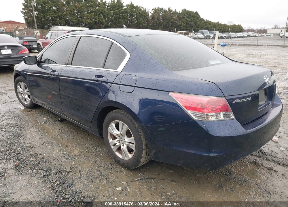 2008 HONDA ACCORD 2.4 LX-P VIN: 1HGCP26498A154972