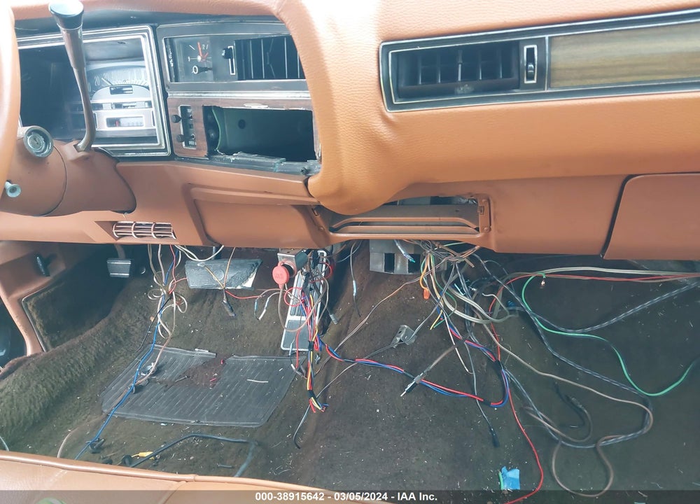 1972 BUICK ELECTRA VIN: 4V37T2H491021