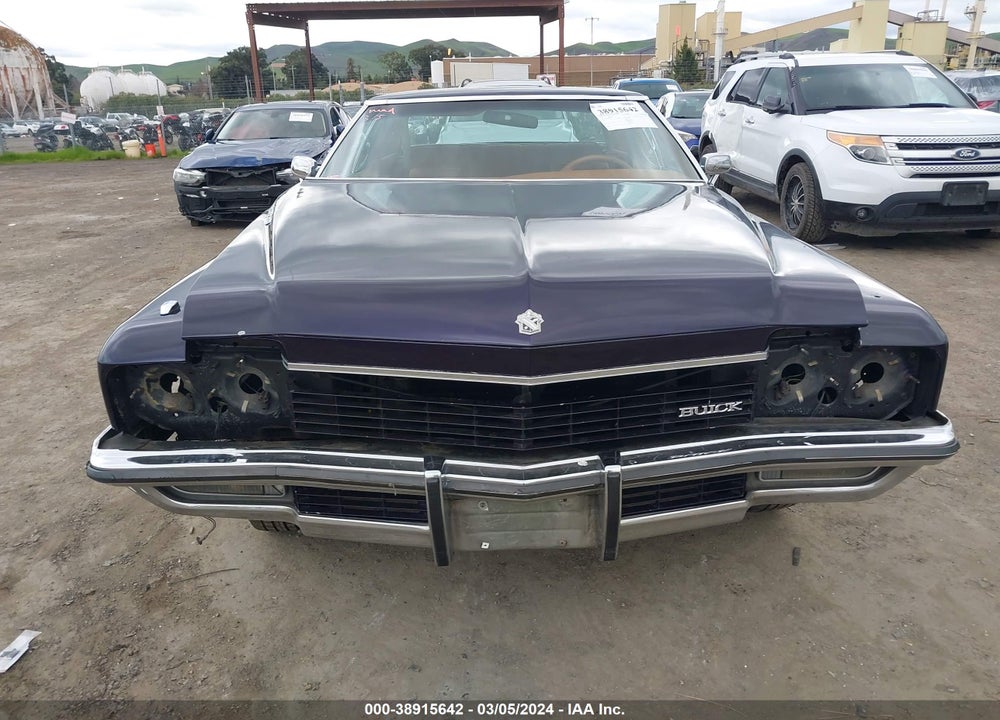 1972 BUICK ELECTRA VIN: 4V37T2H491021