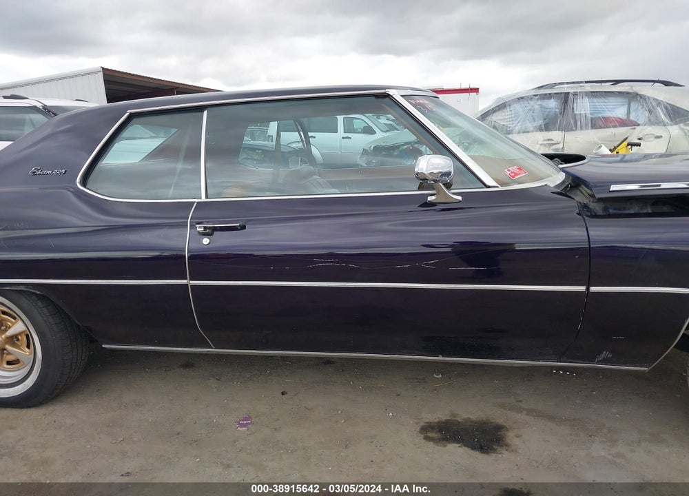 1972 BUICK ELECTRA VIN: 4V37T2H491021