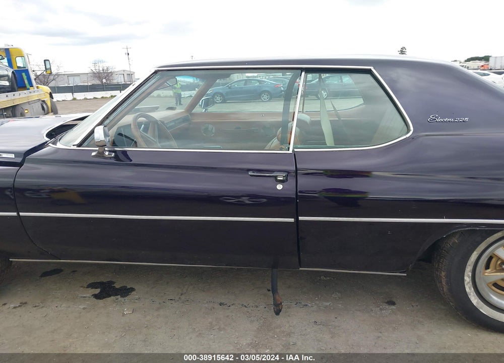 1972 BUICK ELECTRA VIN: 4V37T2H491021