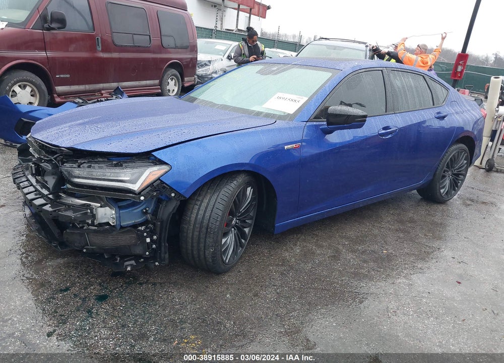 2021 ACURA TLX TYPE S VIN: 19UUB7F09MA000270