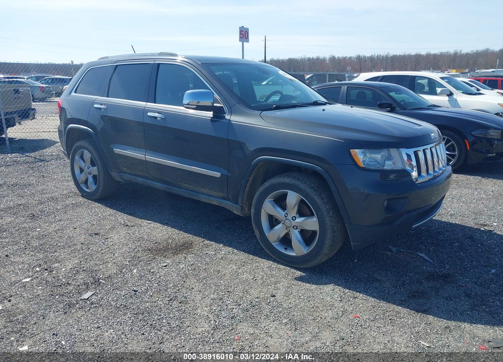 2011 JEEP GRAND CHEROKEE OVERLAND VIN: 1J4RR6GT0BC606698