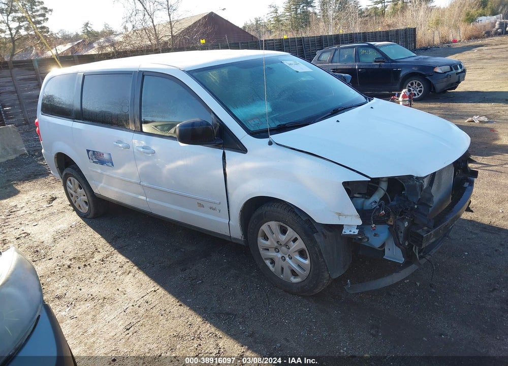 2017 DODGE GRAND CARAVAN SE VIN: 2C7WDGBGXHR828837
