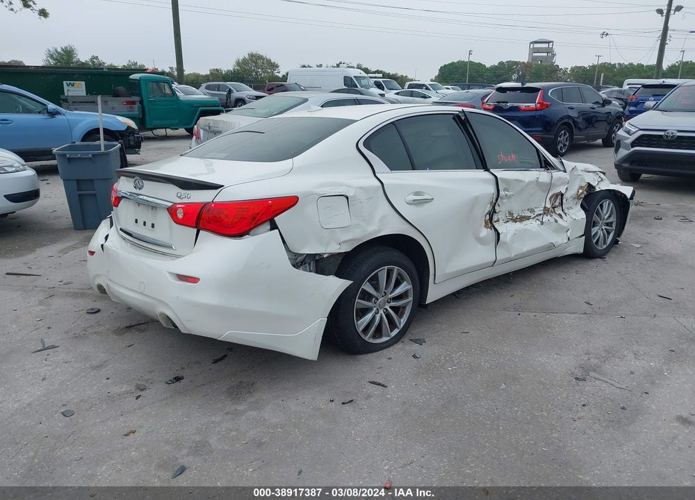 2017 INFINITI Q50 3.0T PREMIUM VIN: JN1EV7AP9HM730637