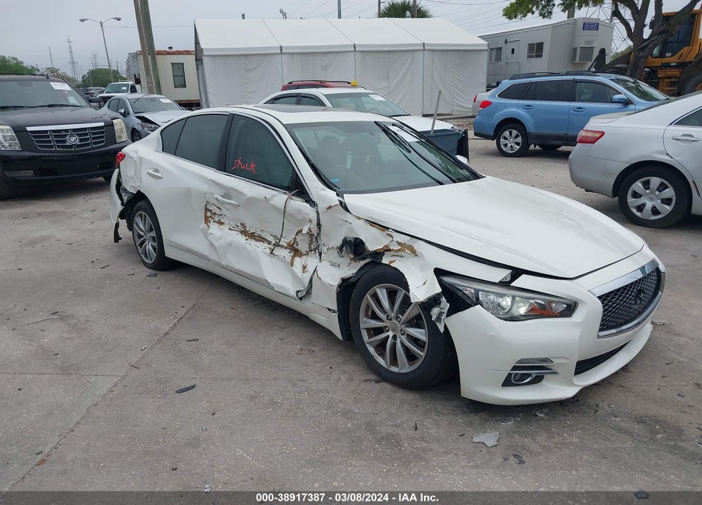 2017 INFINITI Q50 3.0T PREMIUM VIN: JN1EV7AP9HM730637