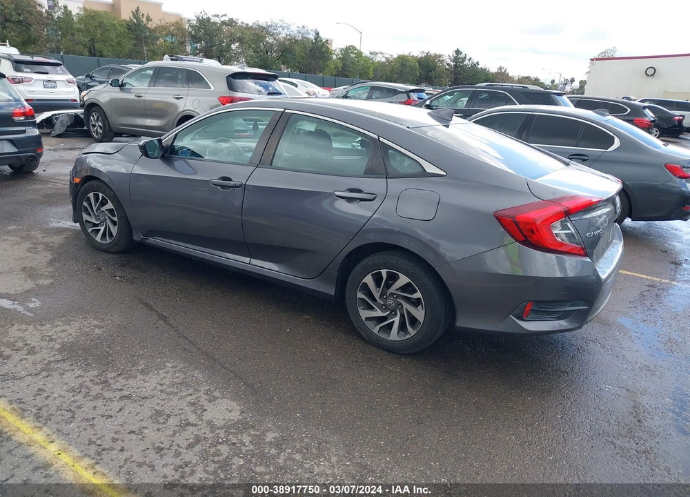 2018 HONDA CIVIC EX VIN: 2HGFC2F78JH517286