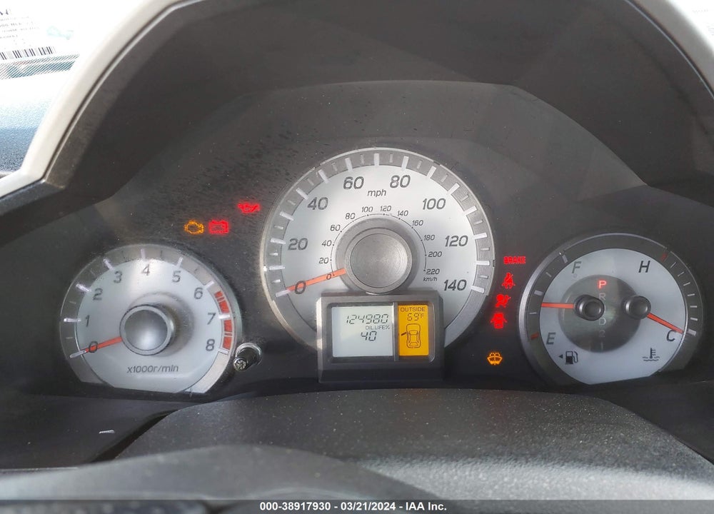 2013 HONDA PILOT EX VIN: 5FNYF4H42DB052978