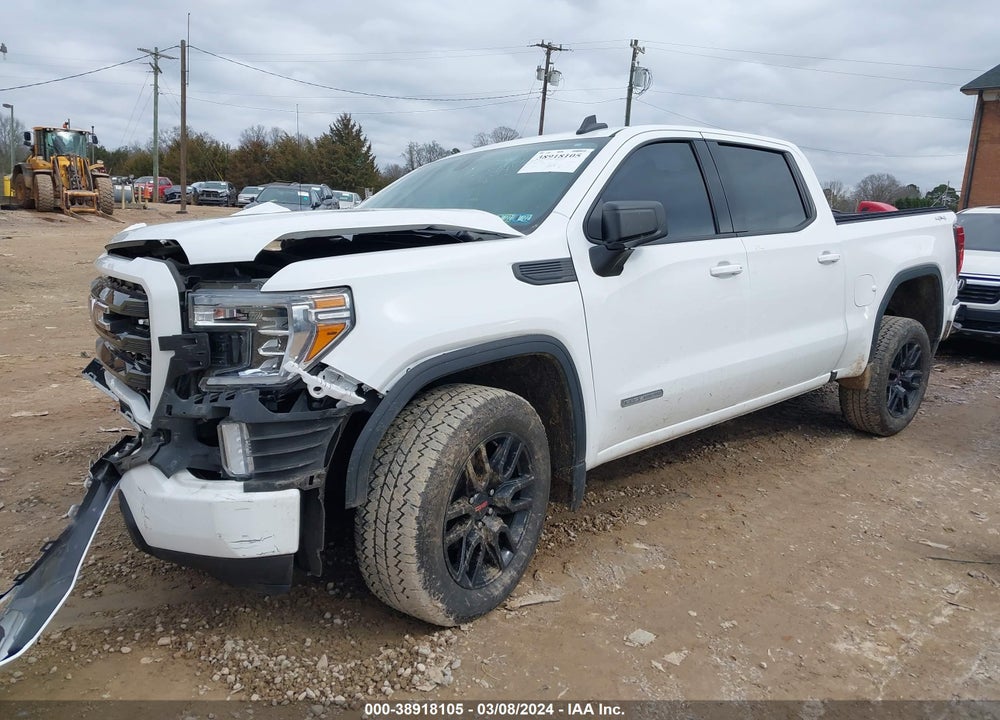 2021 GMC SIERRA 1500 4WD SHORT BOX ELEVATION WITH 3VL VIN: 3GTP9GEK9MG365642