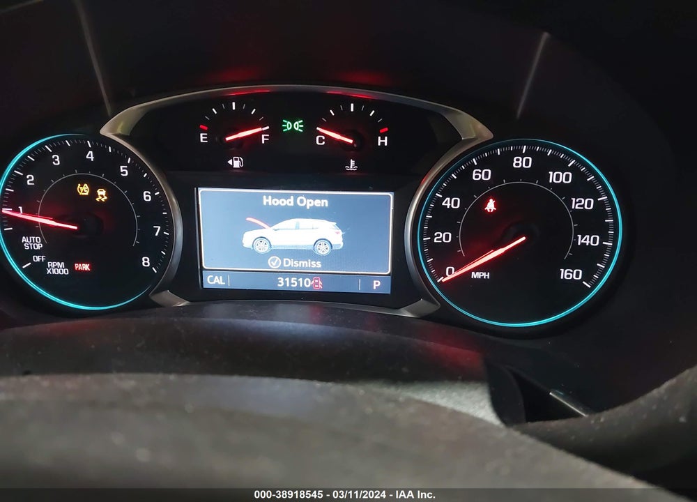2020 CHEVROLET EQUINOX AWD LT 1.5L TURBO VIN: 3GNAXUEV9LS525283