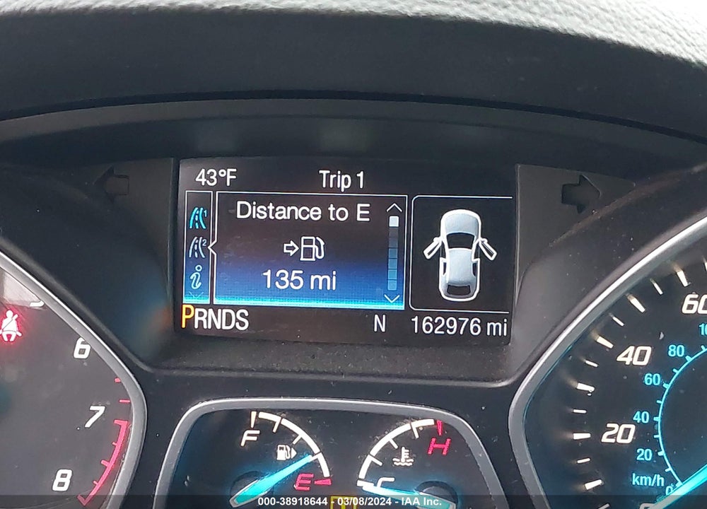 2014 FORD ESCAPE SE VIN: 1FMCU9GX4EUC31570