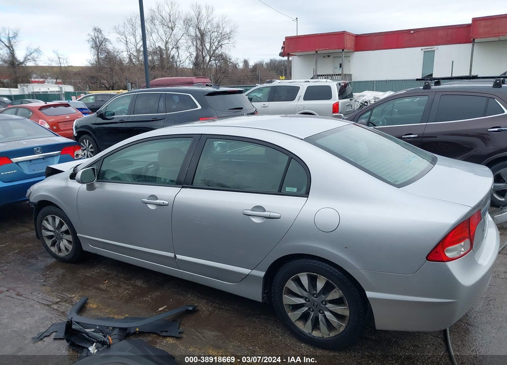 2009 HONDA CIVIC EX VIN: 2HGFA16869H347465