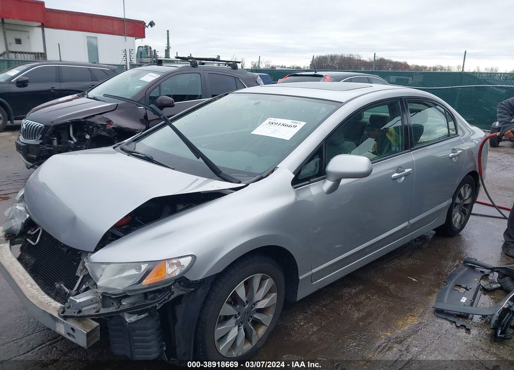 2009 HONDA CIVIC EX VIN: 2HGFA16869H347465