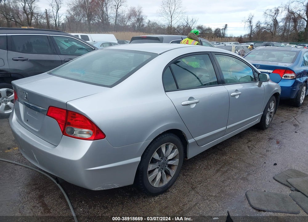 2009 HONDA CIVIC EX VIN: 2HGFA16869H347465