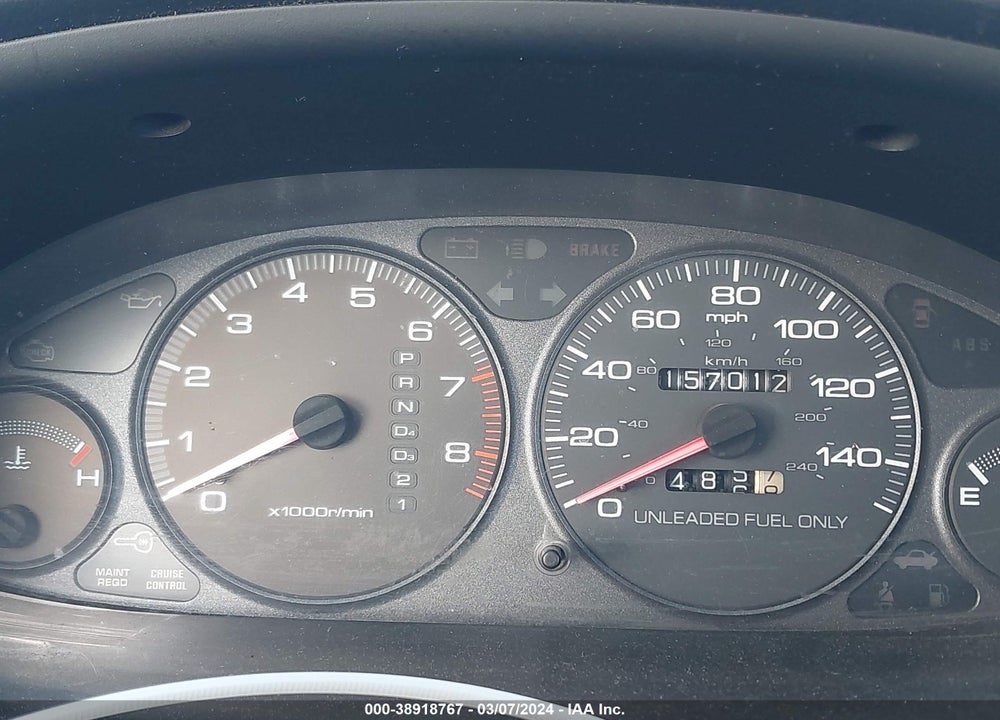 2000 ACURA INTEGRA LS VIN: JH4DB7655YS002591