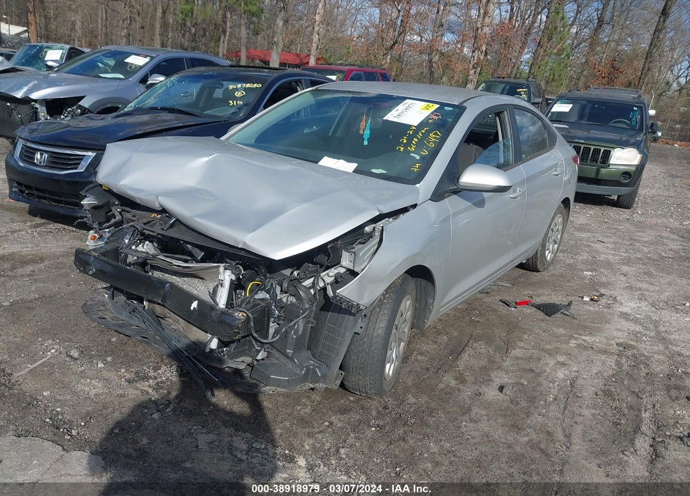 2019 HYUNDAI ACCENT SE VIN: 3KPC24A3XKE086497