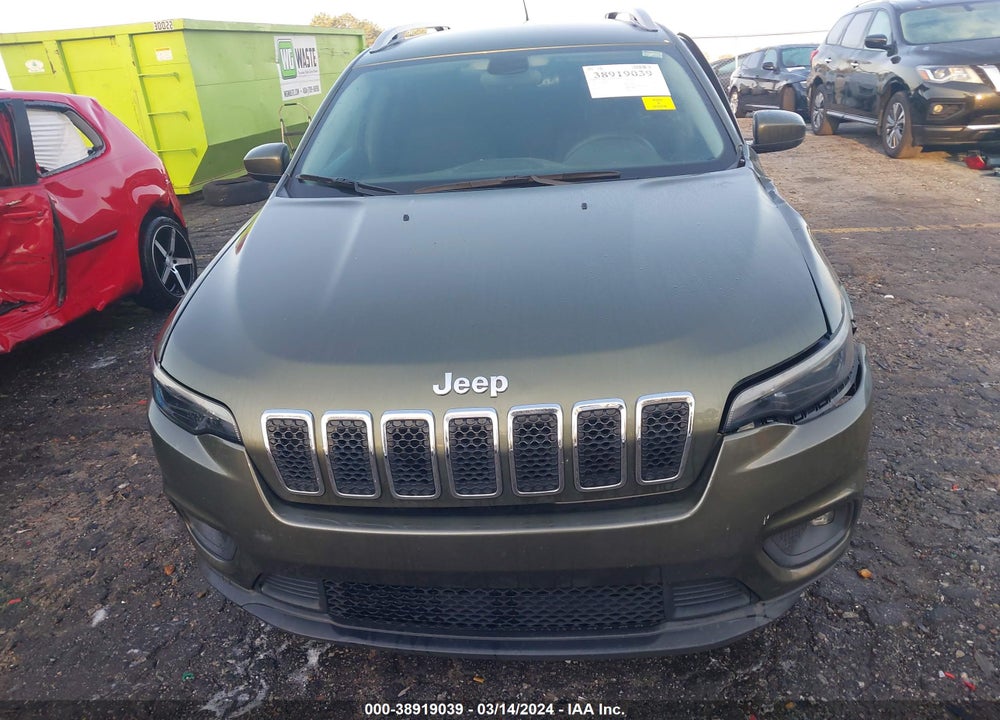 2019 JEEP CHEROKEE LATITUDE FWD VIN: 1C4PJLCB8KD357710