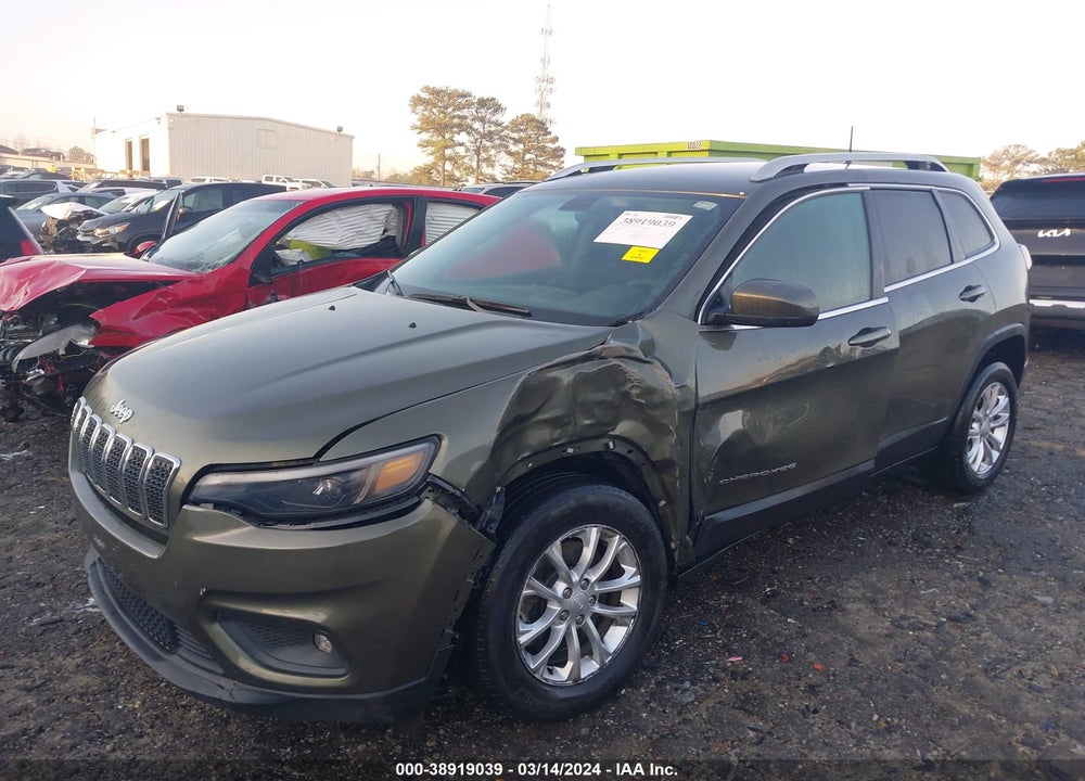 2019 JEEP CHEROKEE LATITUDE FWD VIN: 1C4PJLCB8KD357710