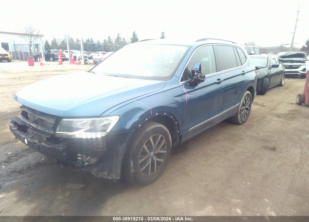 2020 VOLKSWAGEN TIGUAN VIN: 3VV2B7AXXLM029631