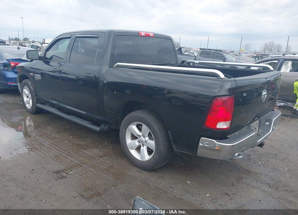 2021 RAM 1500 CLASSIC TRADESMAN 4X2 5'7 BOX VIN: 3C6RR6KT8MG526604