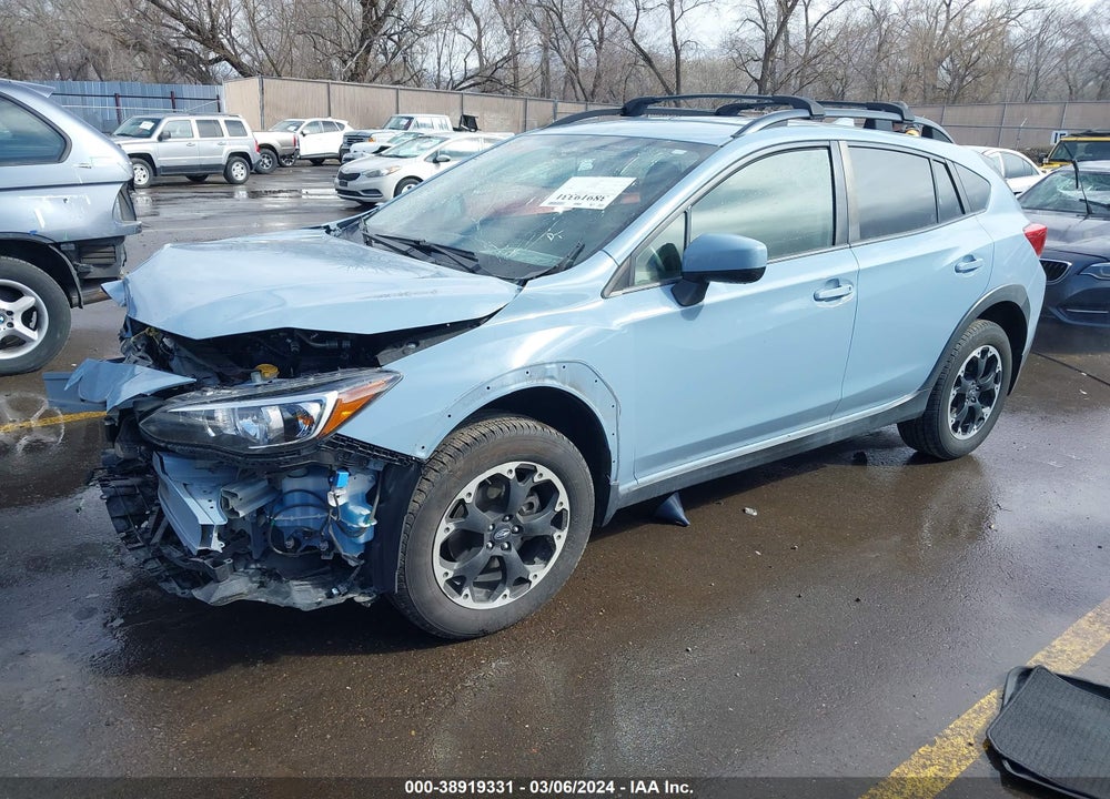 2021 SUBARU CROSSTREK PREMIUM VIN: JF2GTAPC7M8224287