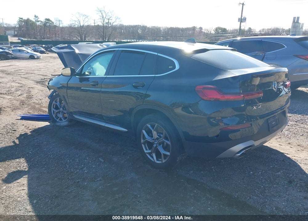 2022 BMW X4 XDRIVE30I VIN: 5UX33DT03N9K95104
