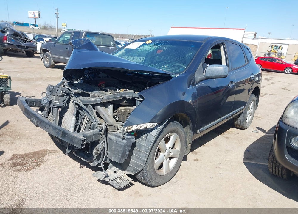 2013 NISSAN ROGUE S VIN: JN8AS5MT0DW551780