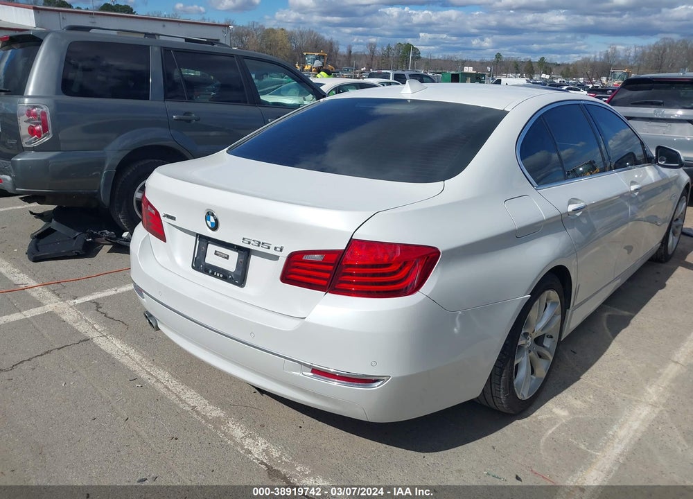 2014 BMW 535D XDRIVE VIN: WBAFV3C5XED684881