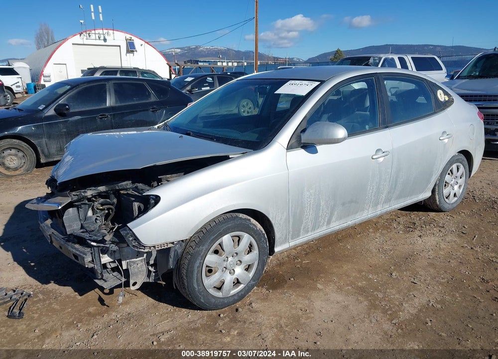 2008 HYUNDAI ELANTRA GLS/SE VIN: KMHDU46D98U517644