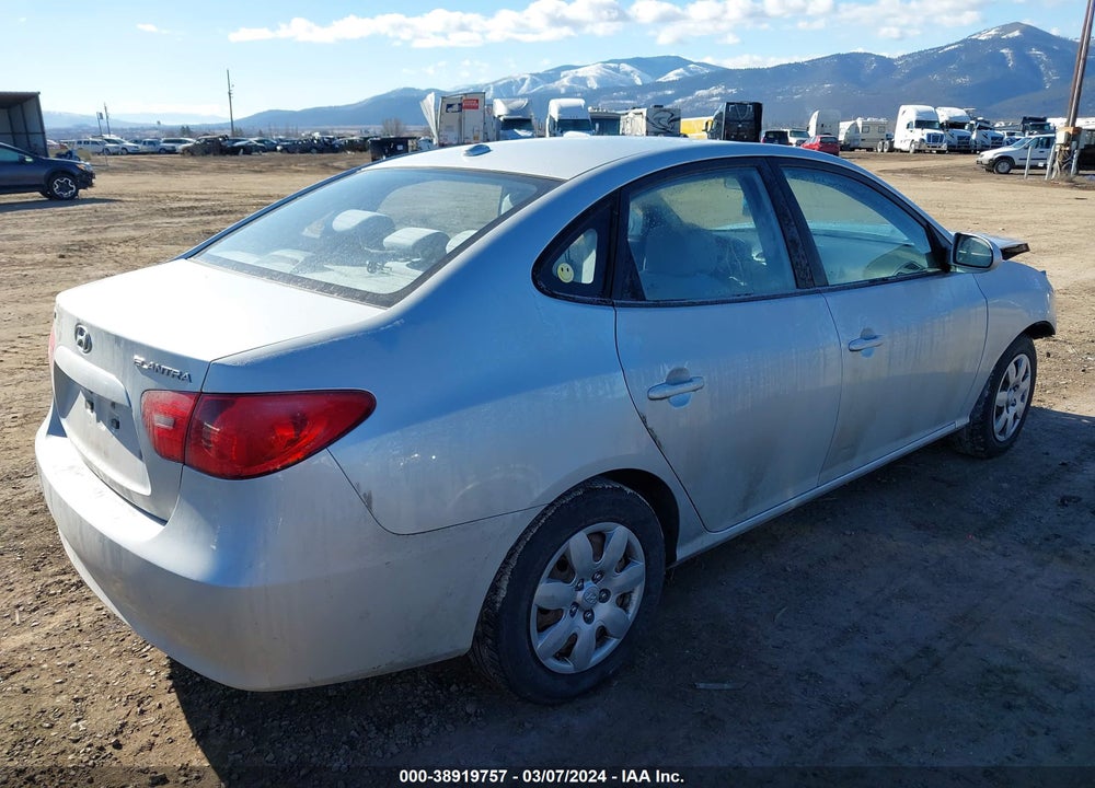 2008 HYUNDAI ELANTRA GLS/SE VIN: KMHDU46D98U517644