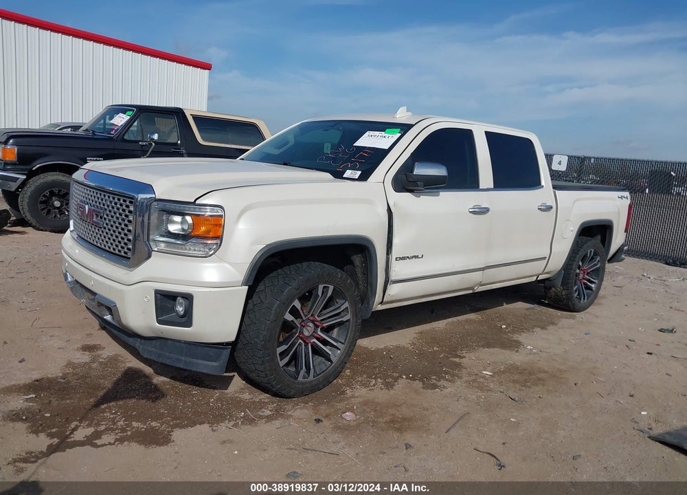 2015 GMC SIERRA 1500 DENALI VIN: 3GTU2WECXFG131717