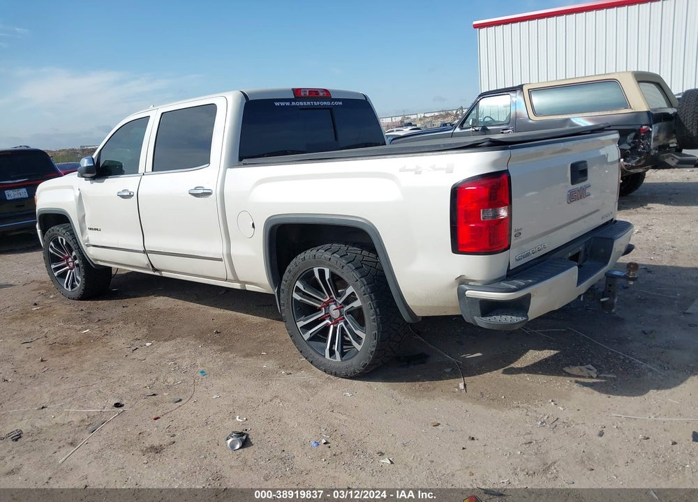 2015 GMC SIERRA 1500 DENALI VIN: 3GTU2WECXFG131717