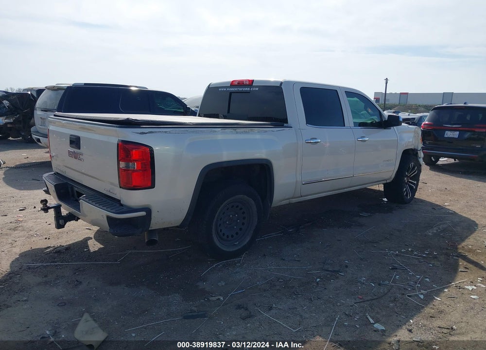 2015 GMC SIERRA 1500 DENALI VIN: 3GTU2WECXFG131717