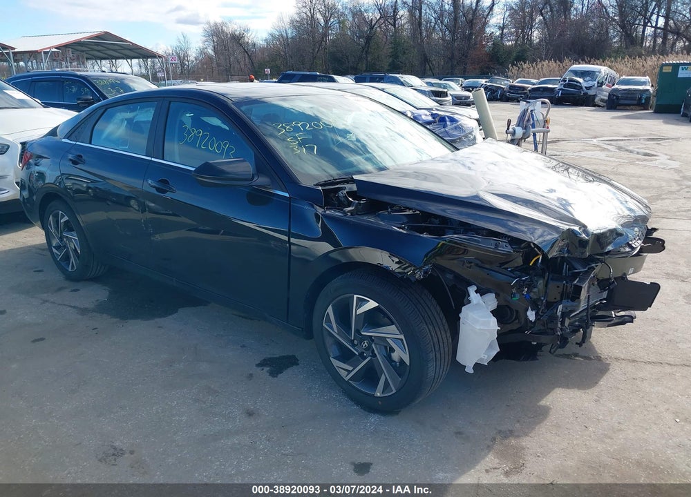 2024 HYUNDAI ELANTRA SEL VIN: KMHLS4DG1RU676500