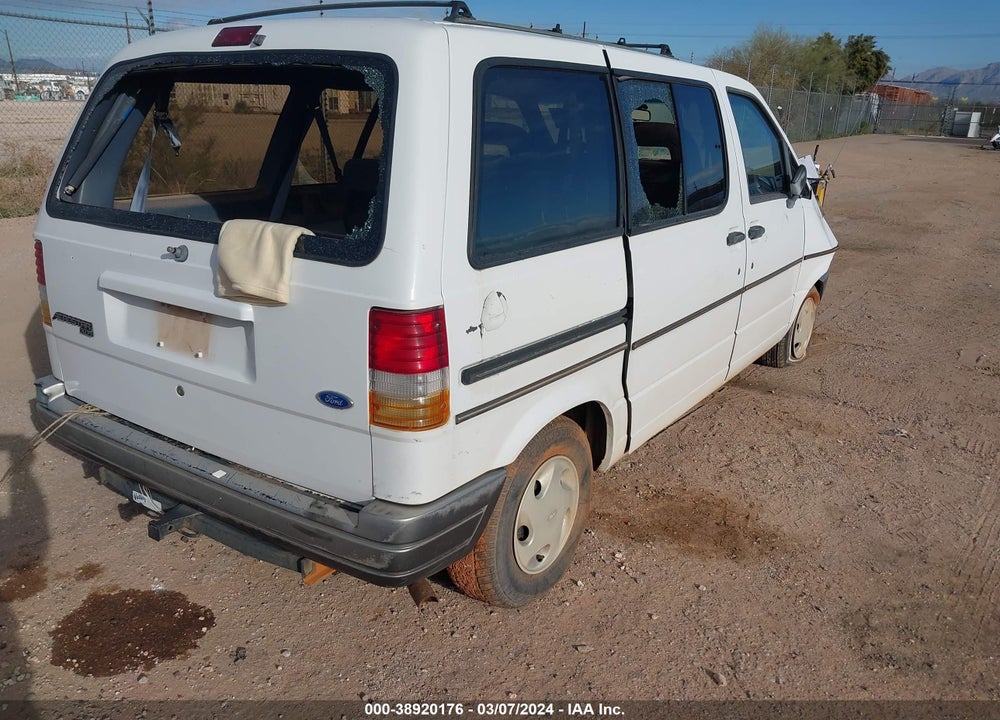1996 FORD AEROSTAR VIN: 1FMDA11U5TZB85275