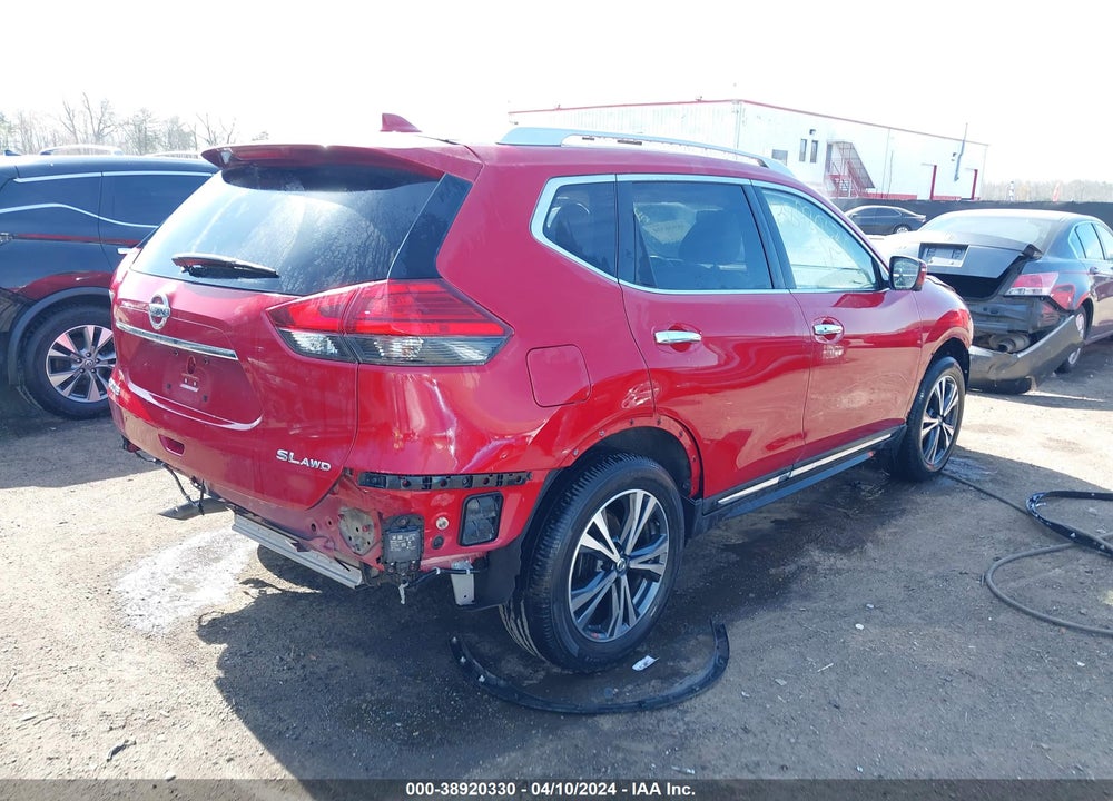2017 NISSAN ROGUE SL VIN: JN8AT2MV5HW283604