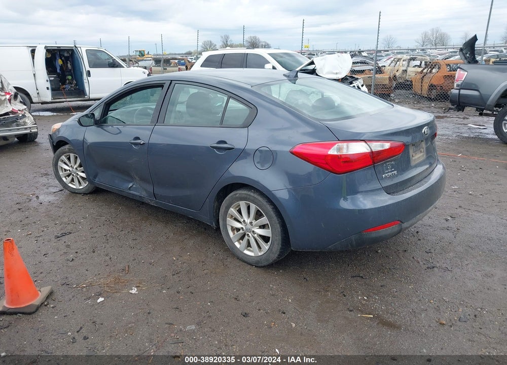 2014 KIA FORTE LX VIN: KNAFX4A69E5086982